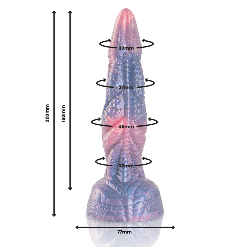 Silikon-dildo DIONYSUS från EPIC CYBERSILICOCK
