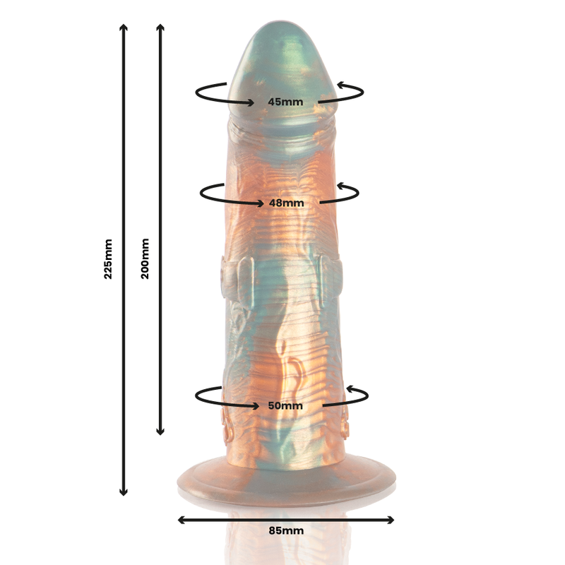 Silikon-dildo Talos från EPIC CYBERSILICOCK