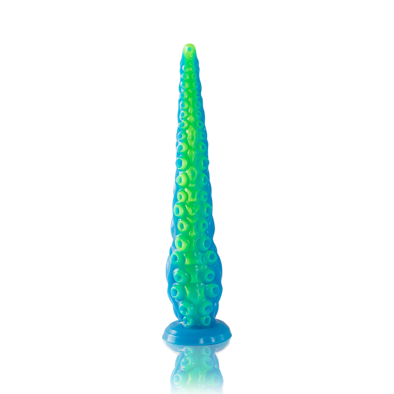 EPIC Scylla fluorescerande tunn tentakel dildo liten storlek