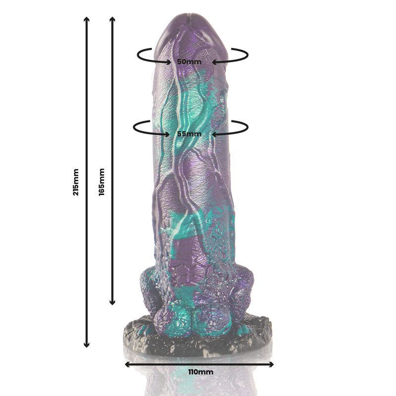 EPIC BASILISK DILDO i storlek big size