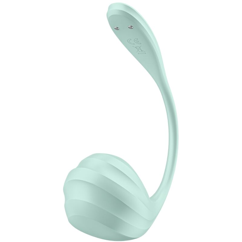 Satisfyer Smooth Petal G-Point Stimulator i vattengrön färg