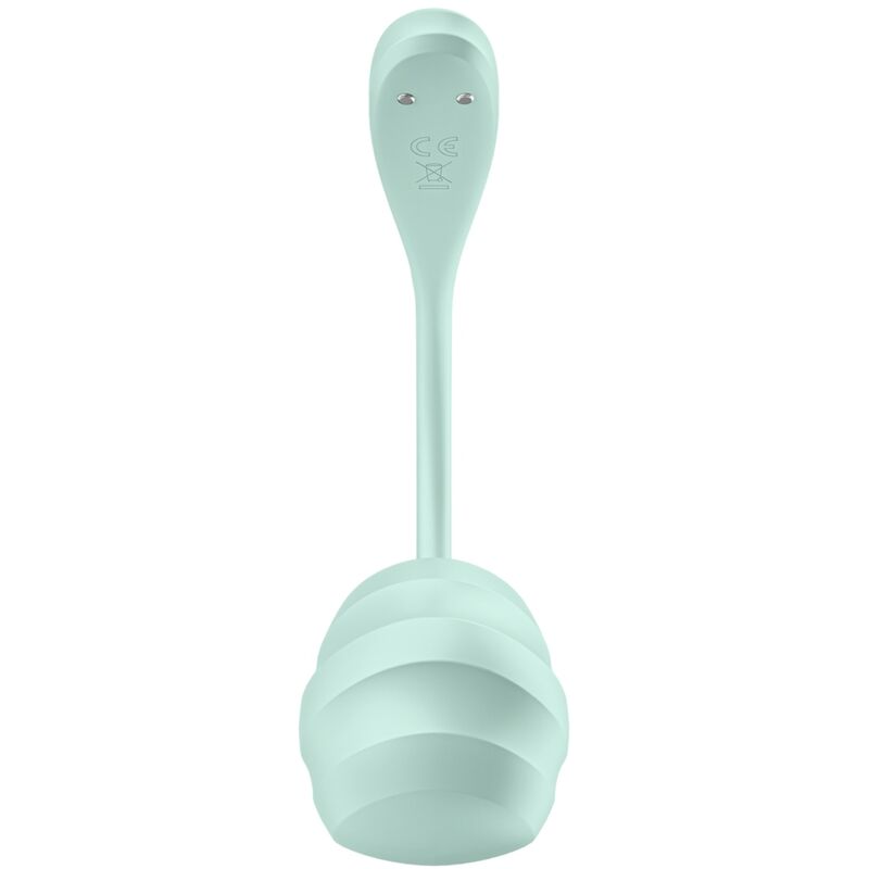 Satisfyer Smooth Petal G-Point Stimulator i vattengrön färg