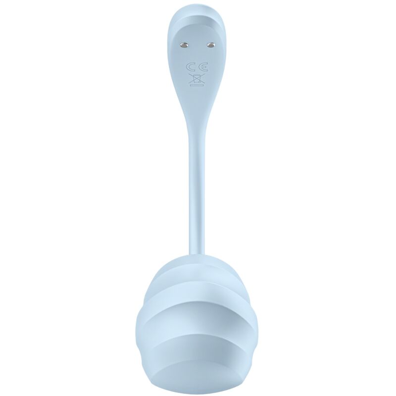 SATISFYER - SMOOTH PETAL G-POINT STIMULATOR SKY BLUE fri APP