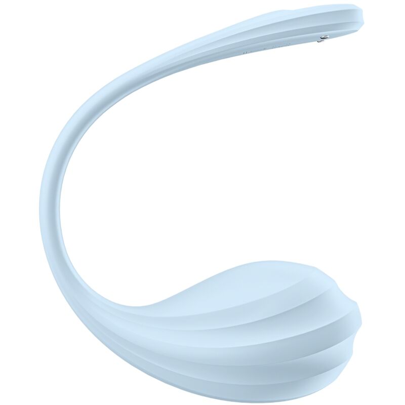 SATISFYER - SMOOTH PETAL G-POINT STIMULATOR SKY BLUE fri APP