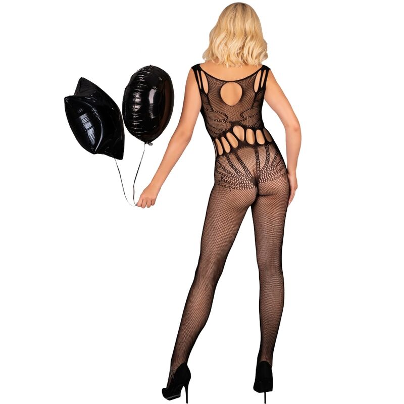 LIVCO CORSETTI FASHION Amahil bodystocking crotchless svart