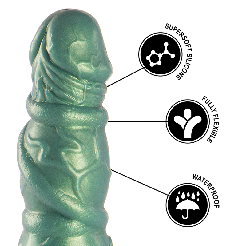 Silikon-dildo Hades från EPIC CYBERSILICOCK