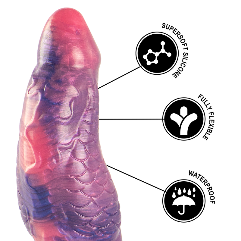 EPIC Medusa Dildo i silikon för njutning