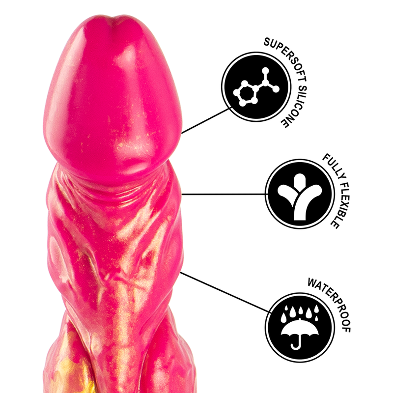 EPIC Cerberus dildo i silikon med mytologiskt tema