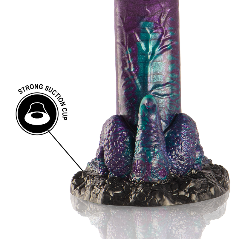 EPIC Basilisk Dildo i silikon med dubbel skala
