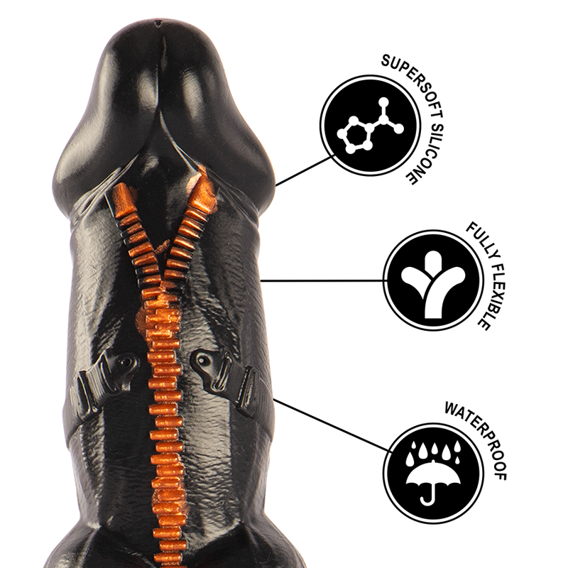Silikon-dildo Deimos från EPIC CYBERSILICOCK