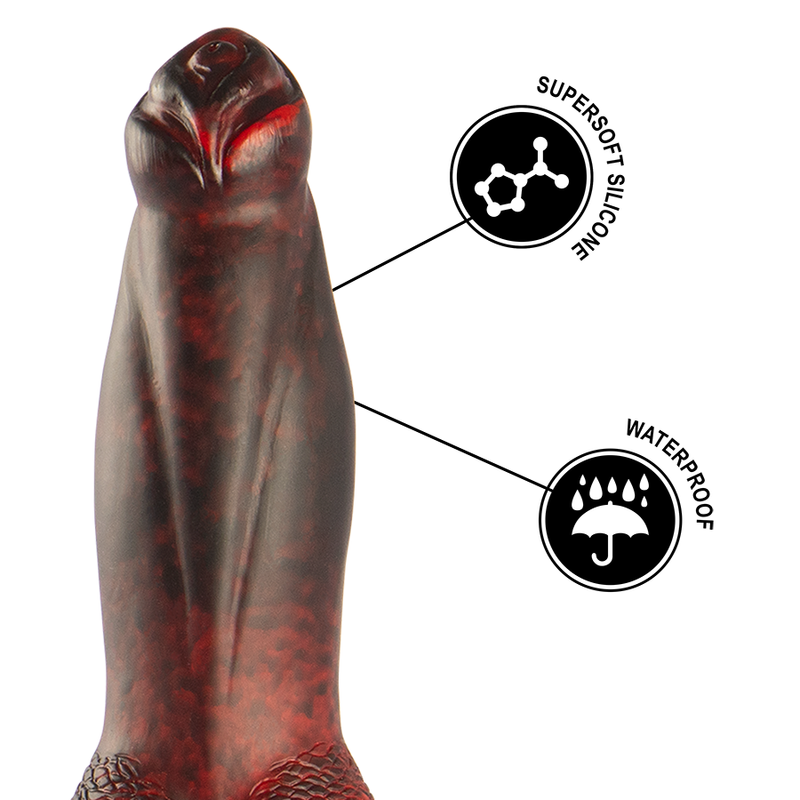 EPIC - PROMETHEUS DILDO TITAN I FLAMMAR MED FJÄRRKONTROLL