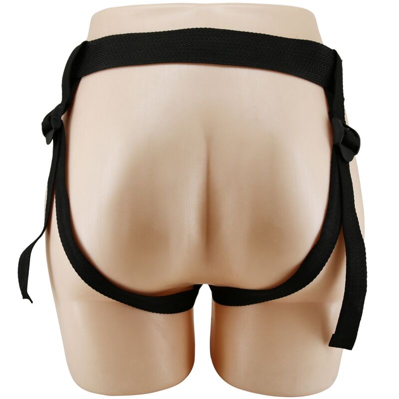 PRETTY LOVE - MAVIS HARNESS UNIVERSAL BRIEFS MED DILDO 19 CM NATURLIG