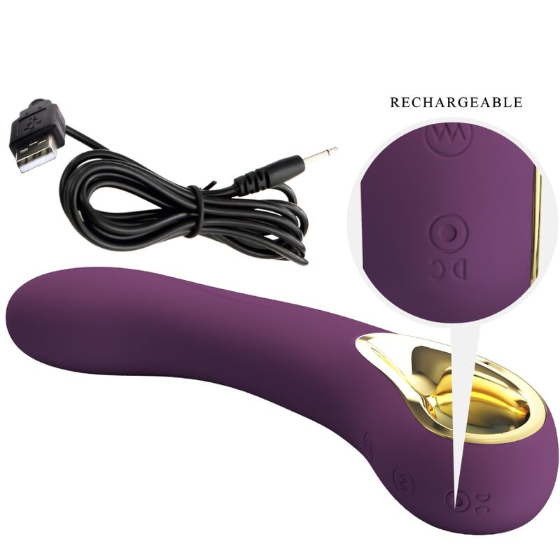 Pretty Love Ethan återladdningsbar vibrator i lila