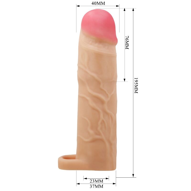 PRETTY LOVE GERD penis extender cover i köttfärg