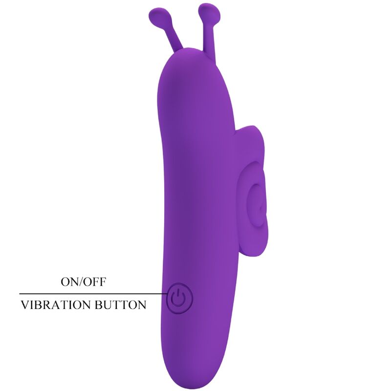 PRETTY LOVE Snail lila finger-vibrator