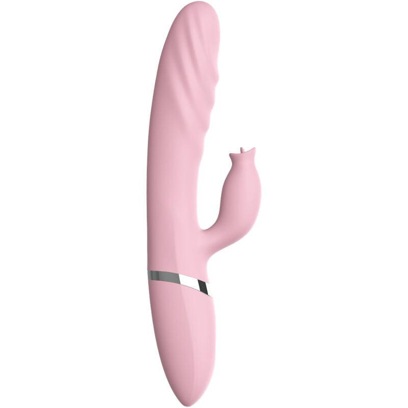 ARMONY vibrator med värmeeffekt och thrusting tunga