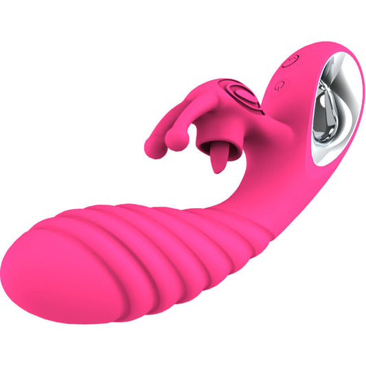 Armony Vicky Rabbit Vibrator med fuchsia dragring