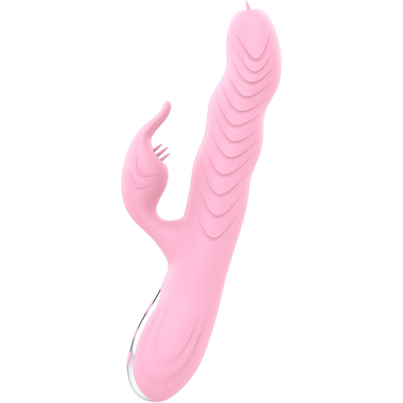 ARMONY - Marcia vibrator med dubbelt tungstimulerande värmeeffekt rosa