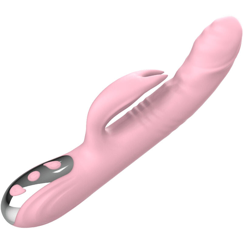 ARMONY Fully Finger Rabbit Vibrator i rosa med värmeeffekt