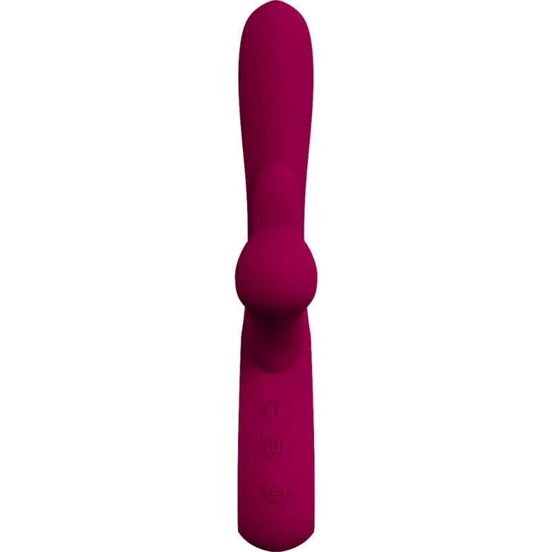 Armony Impact Swing vibrator i burgundy med rörlig tunga