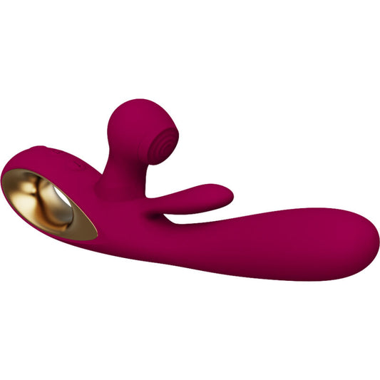 Armony Impact Swing vibrator i burgundy med rörlig tunga