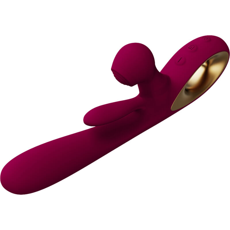 Armony Impact Swing vibrator i burgundy med rörlig tunga