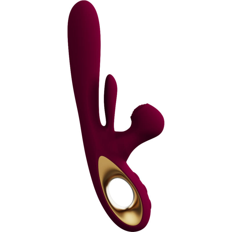 Armony Impact Swing vibrator i burgundy med rörlig tunga