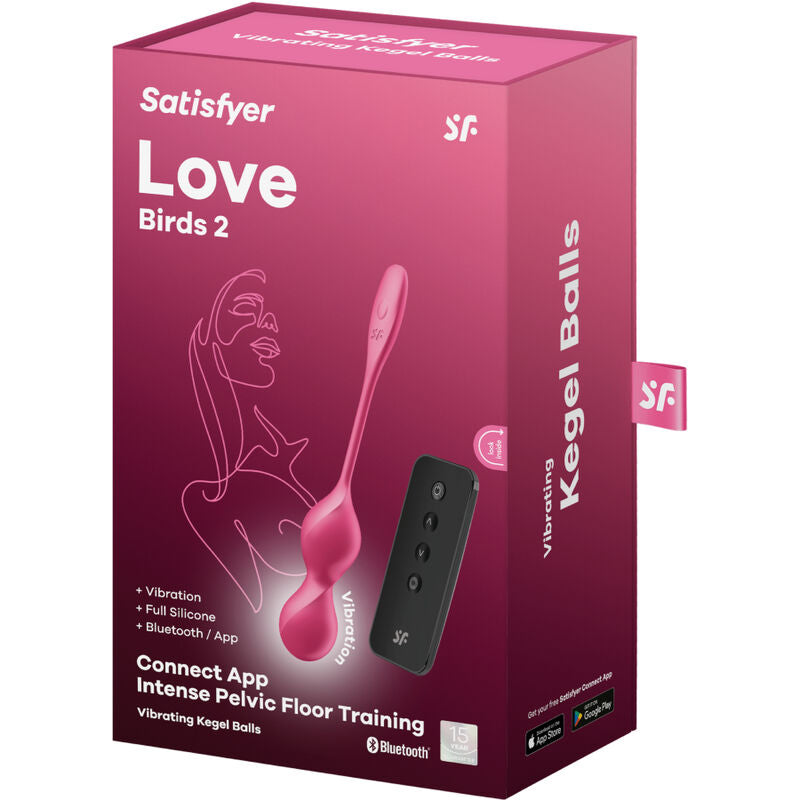 Satisfyer Love Birds 2 vibrerande kegelbollar
