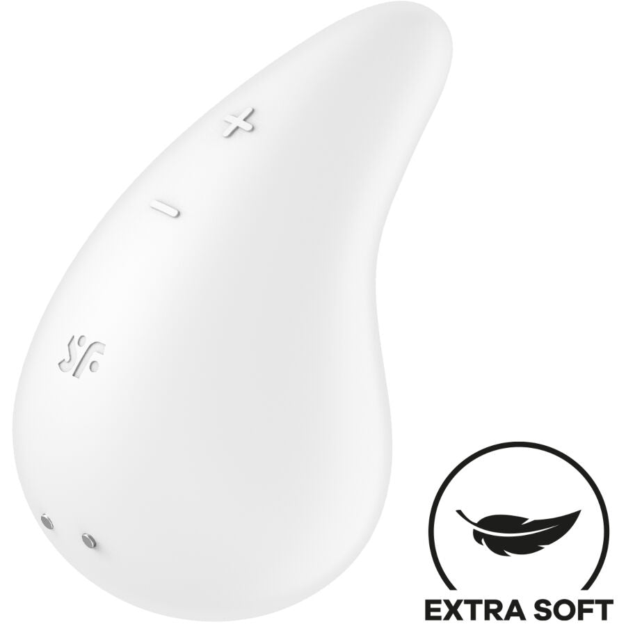 Satisfyer Dew Drop vibrator i vit färg