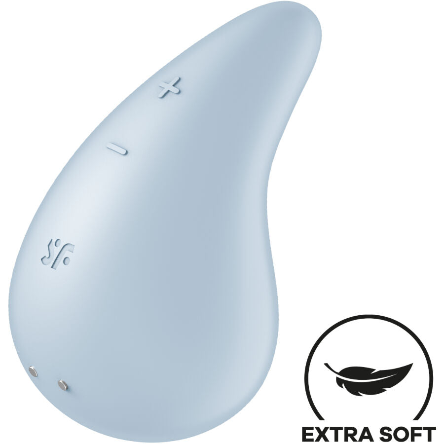 Satisfyer Dew Drop vibrator i blått