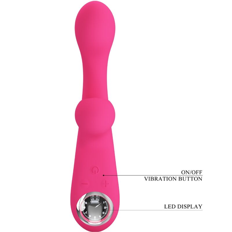 Pretty Love Skylar Pink stimulator vibrator
