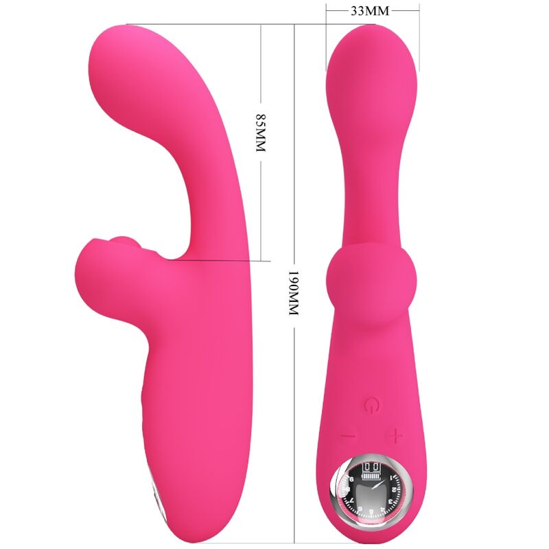 Pretty Love Skylar Pink stimulator vibrator