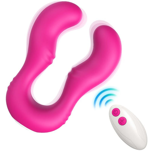 ARMONY - Seraph vibrator med dubbel fjärrkontroll fuchsia