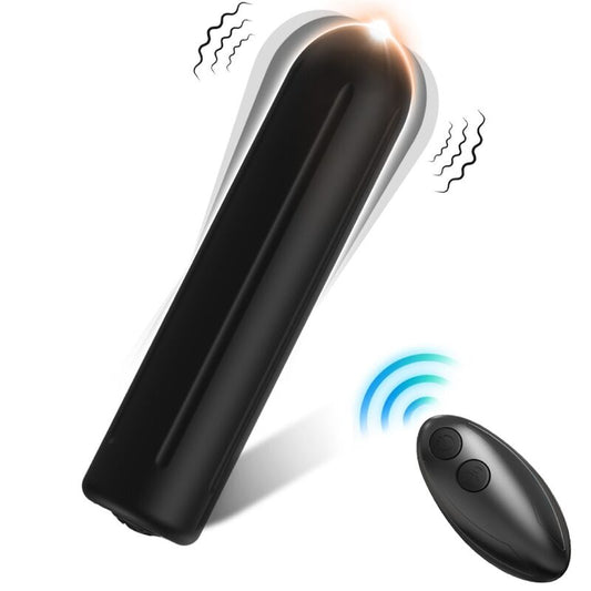ARMONY - WARHEAD VIBRATOR BULLET FJÄRRKONTROLL SVART 2 CM X 8.8 CM