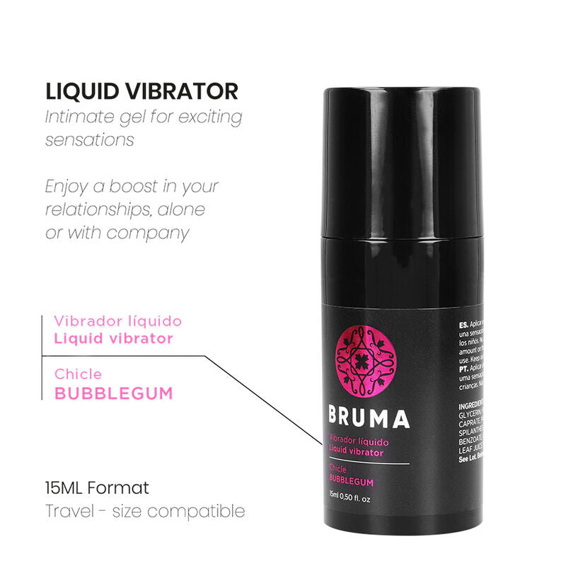 BRUMA bubblegum liquid vibrator 15 ml