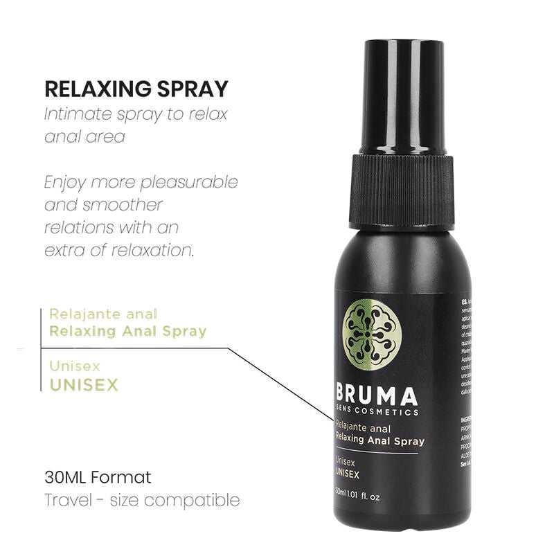BRUMA avslappnande anal spray unisex 30 ml