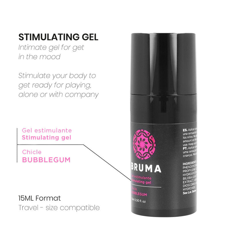 BRUMA - BUBBLEGUM SMAK STIMULERANDE GEL 15 ML