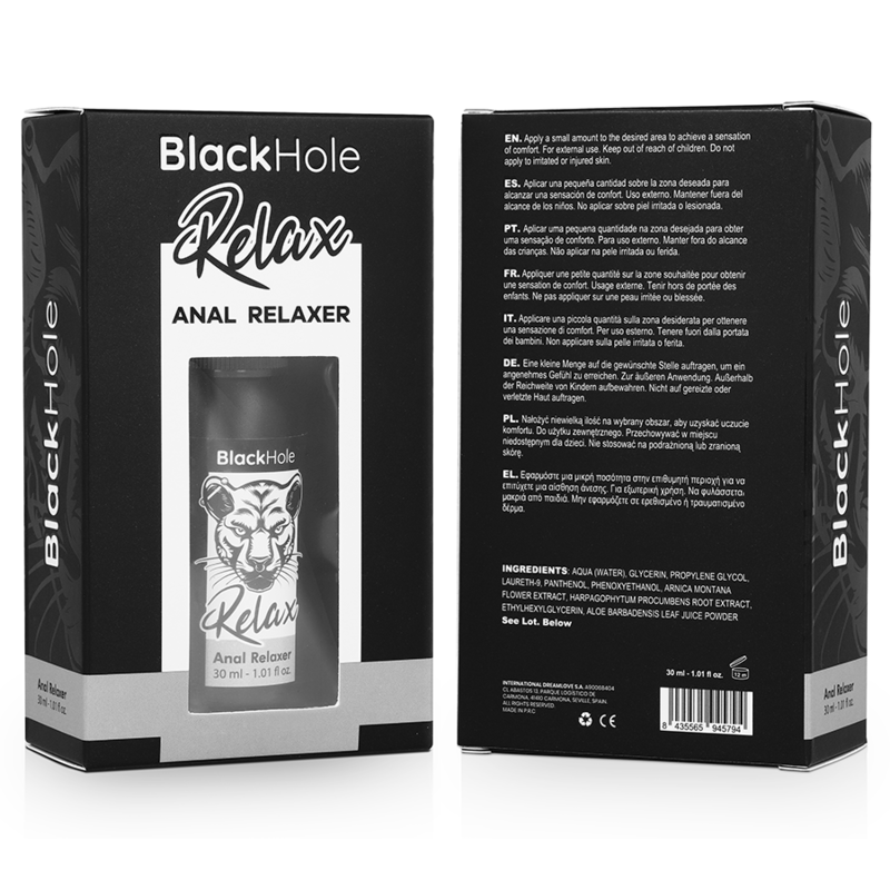 BLACK HOLE Anal Relaxer Spray 30 ml