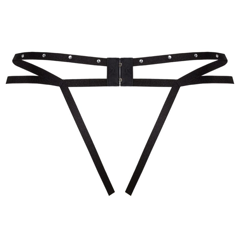 Svart crotchless stringtrosa från Livco Corsetti Fashion