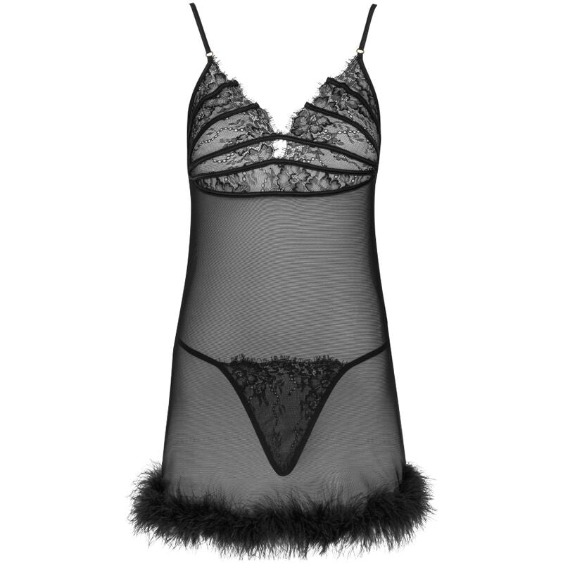 Zerunam Set Babydoll och Tanga i svart från Livco Corsetti Fashion