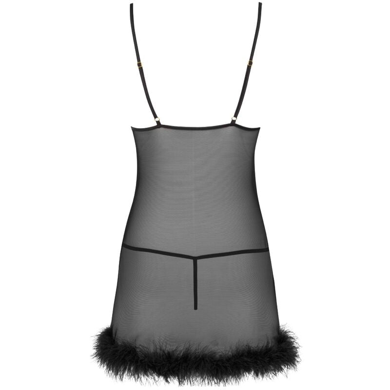 Zerunam Set Babydoll och Tanga i svart från Livco Corsetti Fashion