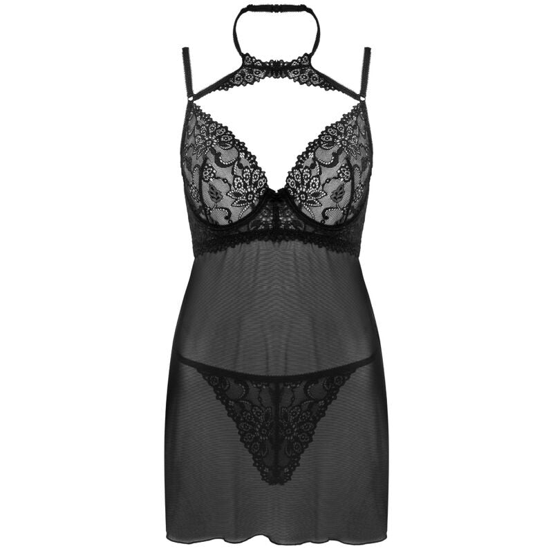 Binella Set Babydoll och Thong i svart