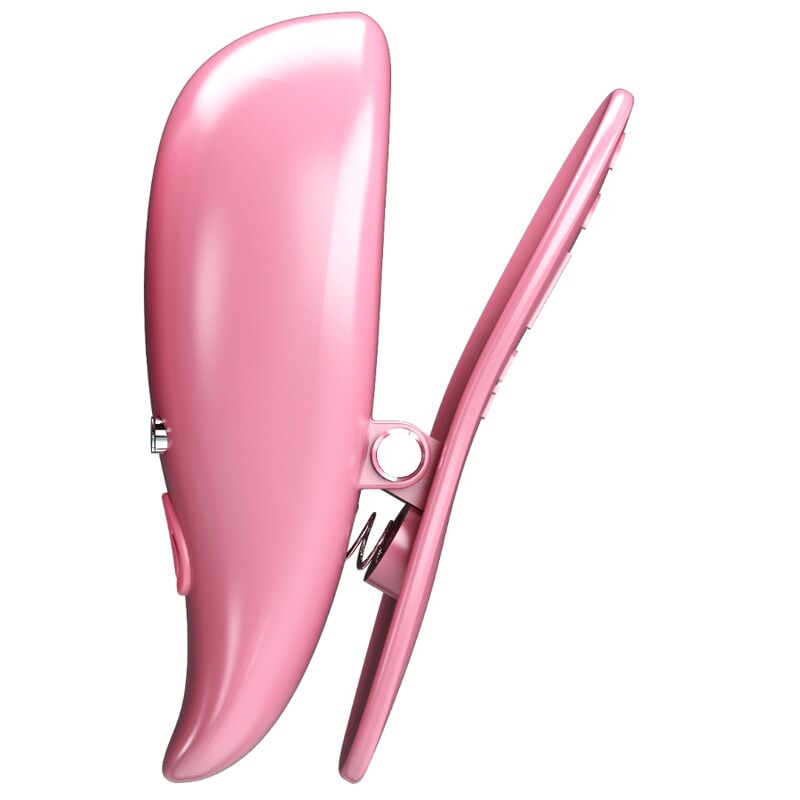 PRETTY LOVE - LEAF VIBRERANDE NIPPLE CLAMPS PINK