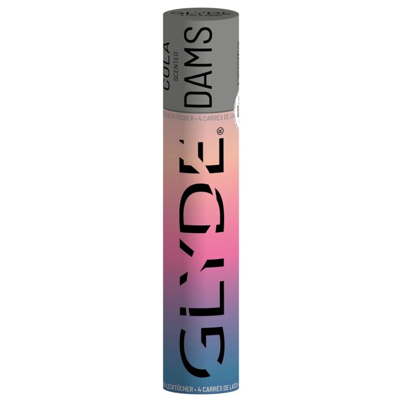 SHEER GLYDE dams latexark för oral sex 25x15 cm