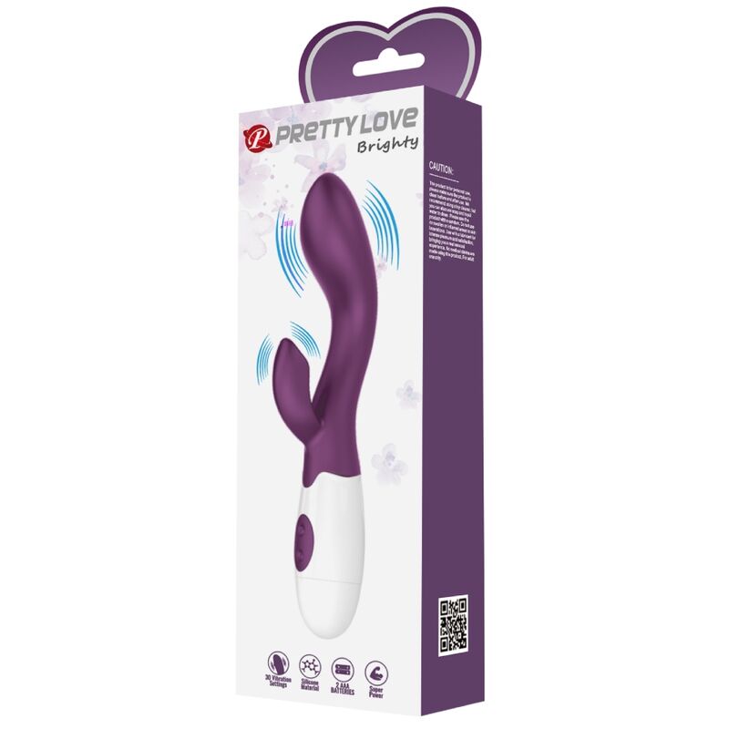 Pretty Love Brighty G-spot vibrator i lila