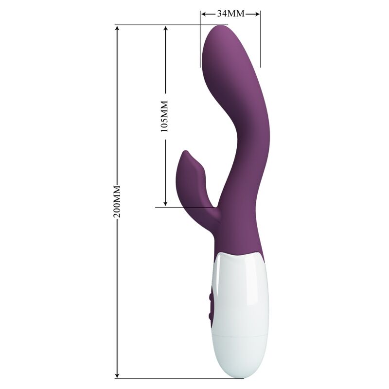 Pretty Love Brighty G-spot vibrator i lila