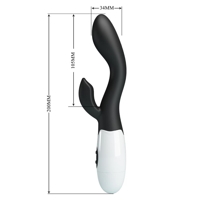 Pretty Love Brighty G-spot vibrator i svart
