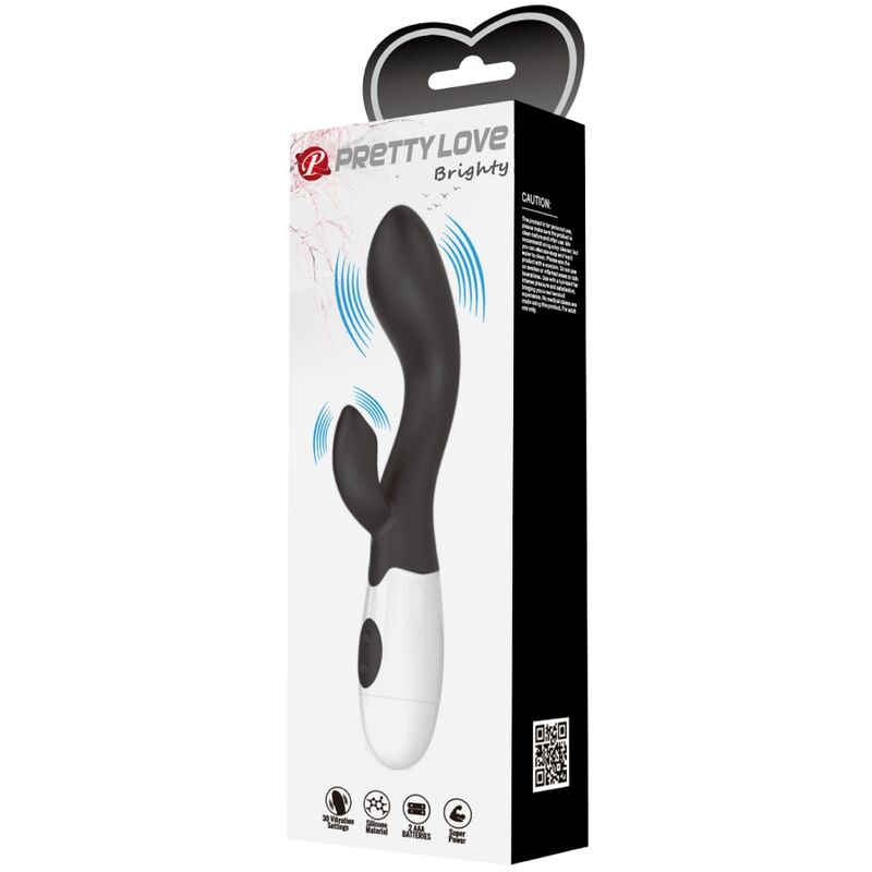 Pretty Love Brighty G-spot vibrator i svart