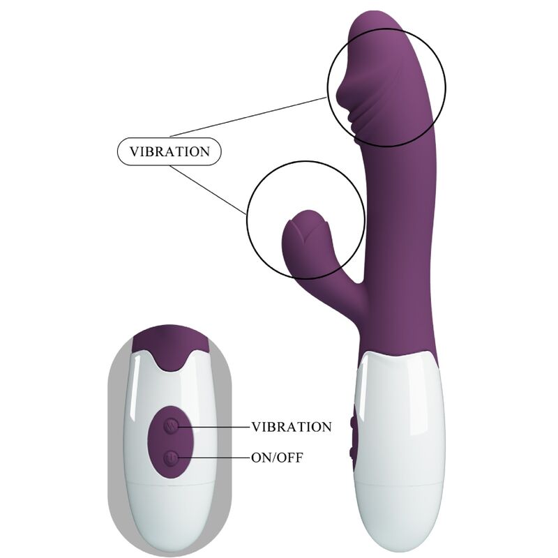 Pretty Love Snappy G-punktsvibrator i lila