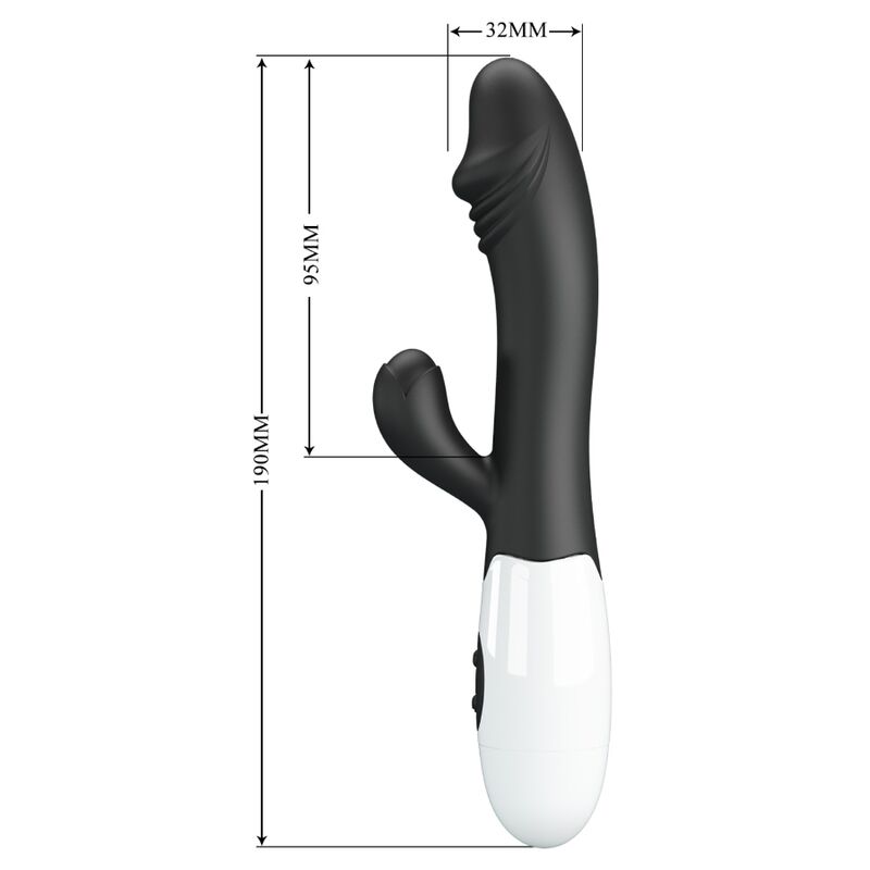 PRETTY LOVE Snappy G-spot vibrator i svart